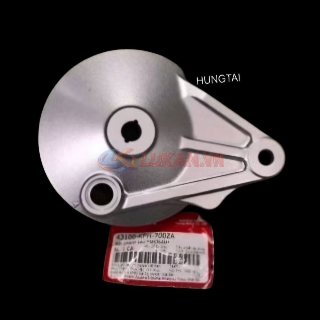 Pass má phanh đùm sau WAVE S110, RSX, FUTURE LED 125... Bạc zin 43100-KPH-700ZA