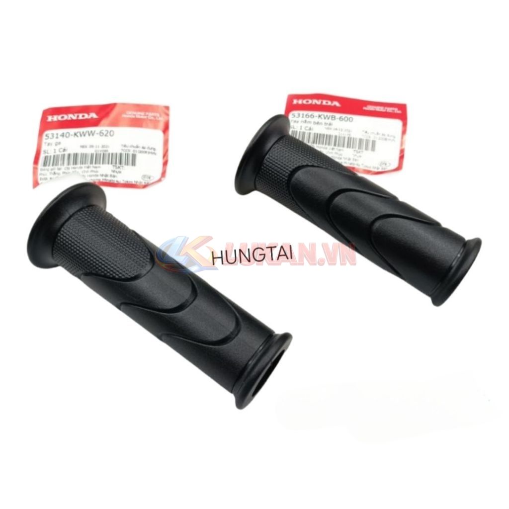 Cặp cao su bao tay nắm, lái xe FUTURE MẬP, LED 125... zin Honda 53166-KWB-600, 53140-K03-N30 - Ảnh 5