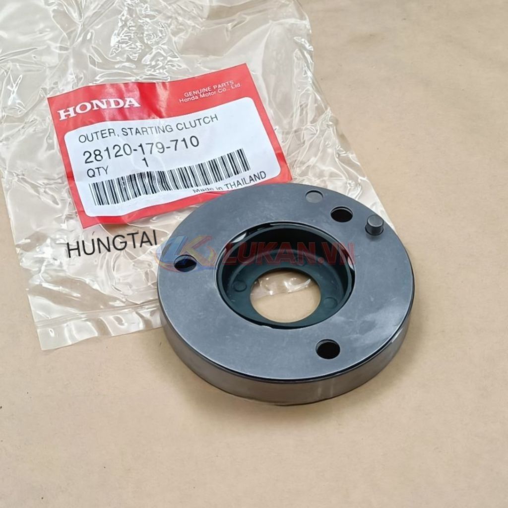 Thớt dĩa đề khởi động xe DREAM, WAVE 100... zin thái 28120-179-710 - Ảnh 2