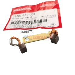 Chỗi than, củ motor đề khởi động DREAM, WAVE, FUTURE...  zin Honda 31201-187-701
