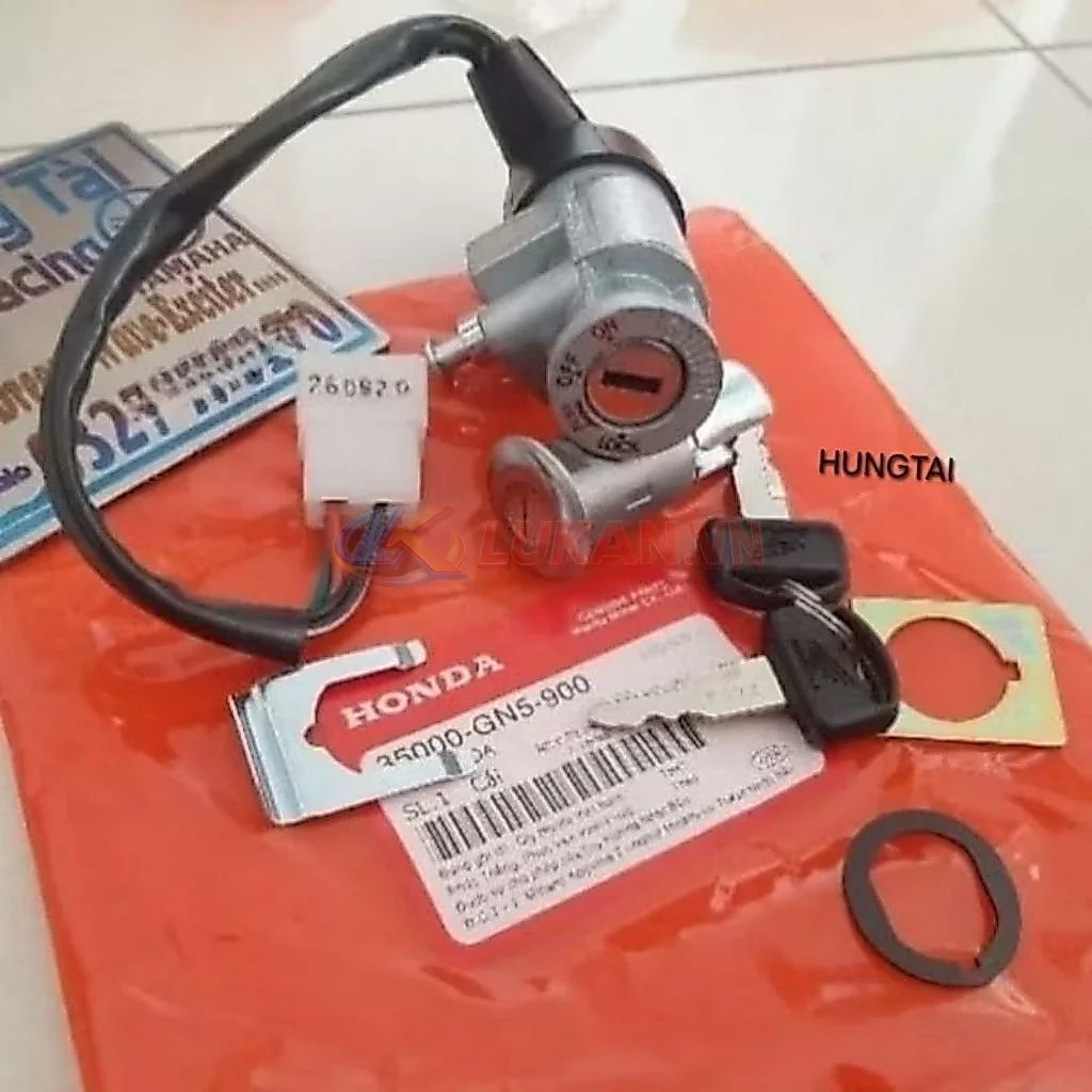 Bộ ổ khóa, công tắc điện xe Super DREAM zin chính hãng 35010-GN5-900 - Ảnh 3