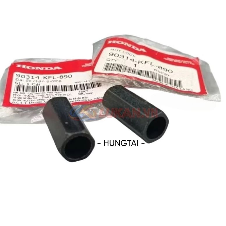 Ốc khóa nối chân gương chiếu hậu WAVE Thái, FUTURE 1... zin Honda 90314-KFL-890 - Ảnh 4