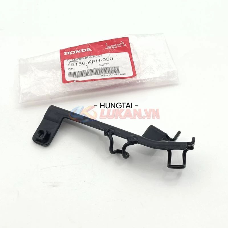 Pass giữ kẹp ống dây dầu thắng, phanh FUTURE 2, NEO, X 125... zin 45156-KPH-950 - Ảnh 3