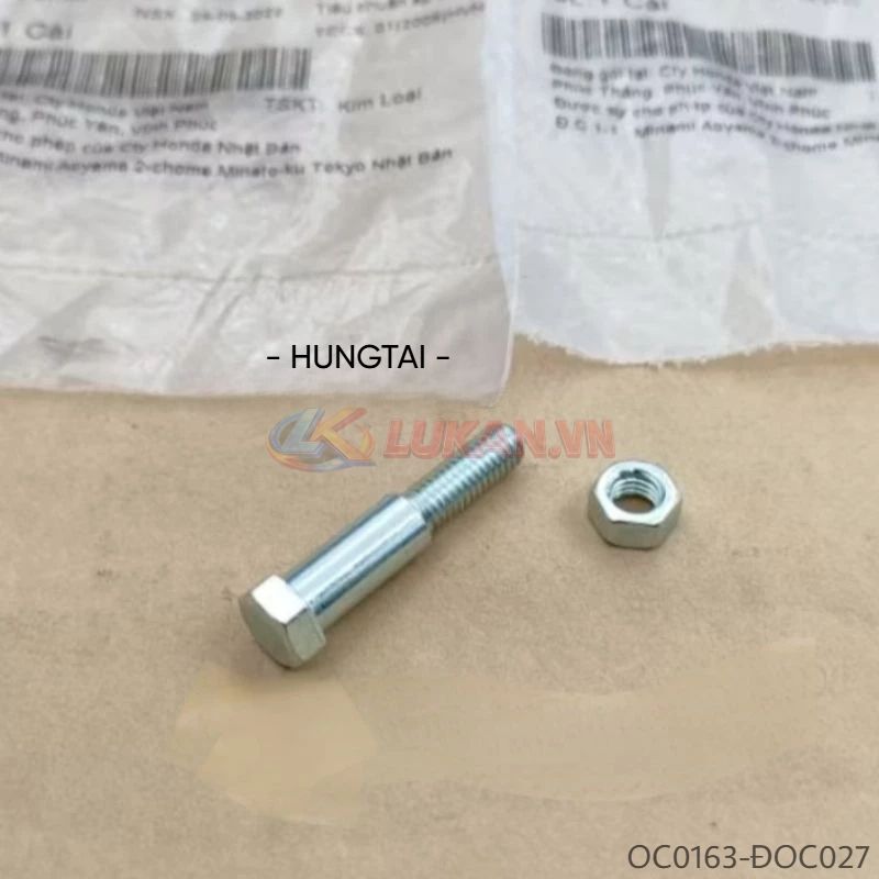 Ốc bu lông bắt tay thắng, phanh xe DREAM... zin Honda 90115-GE0-000, 94001-050-000S