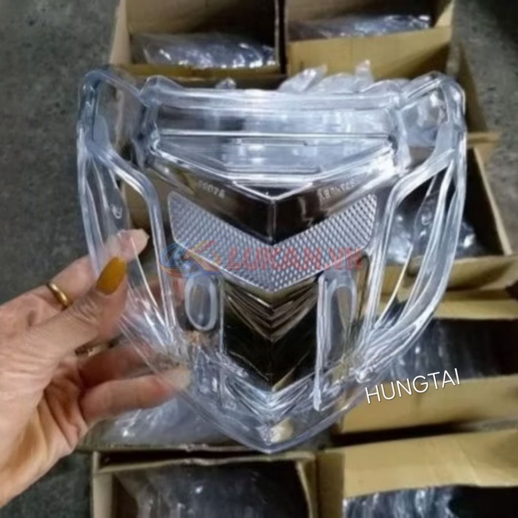 Nắp ốp, chụp võ đèn hậu trong suốt WAVE A, ALPHA 110 2017-2026.... - Ảnh 3