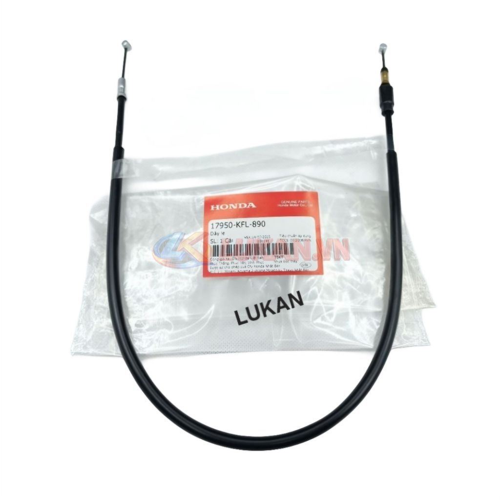 Sợi dây kéo le, e gió bình xăng con FUTURE 1, WAVE A, RS, S100, RSX... zin 17950-KFL-890 - Ảnh 4