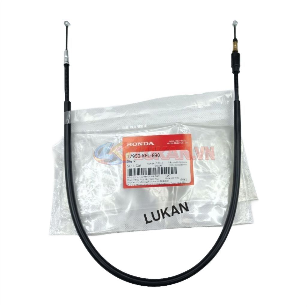 Sợi dây kéo le, e gió bình xăng con FUTURE 1, WAVE A, RS, S100, RSX... zin 17950-KFL-890