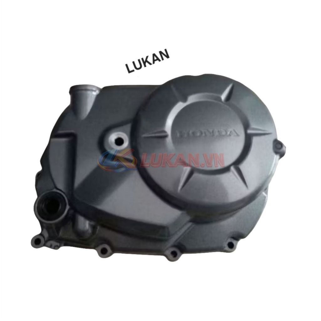 Nắp đậy lốc máy phải, nồi côn xe WAVE S110, RSX, ALPHA 110... Xám zin