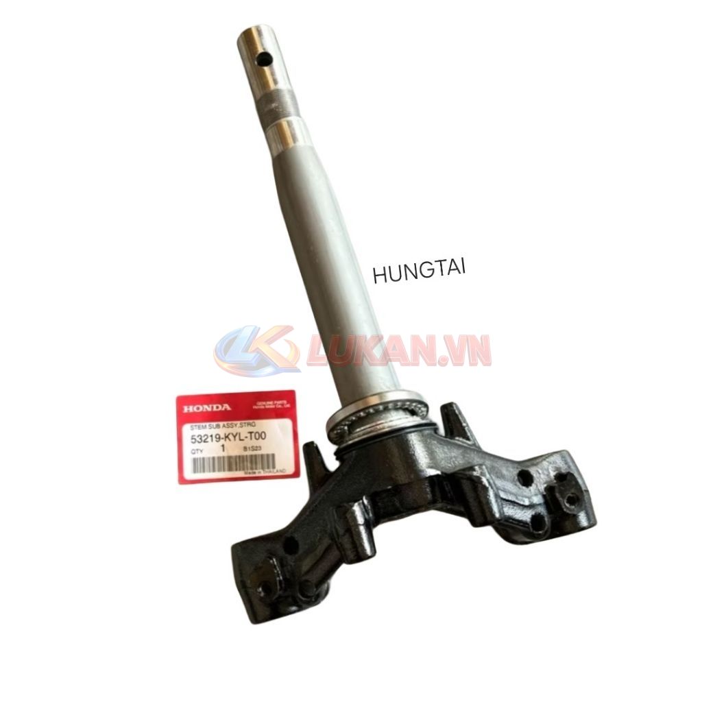 Chảng ba, cổ phuộc trước xe FUTURE 2, NEO, X 125.... zin Honda 53219-KPH-900 - Ảnh 4