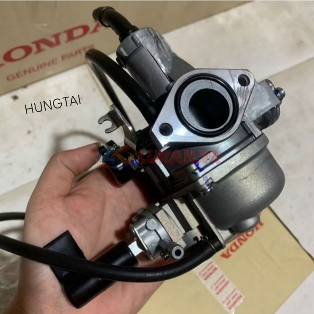 Bình xăng con, chế hòa khí FUTURE NEO, DREAM, X 125... zin Honda thái - Ảnh 4