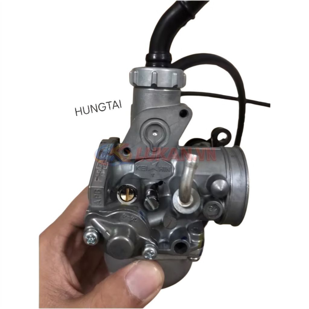 Bình xăng con, chế hòa khí FUTURE NEO, DREAM, X 125... zin Honda thái - Ảnh 6