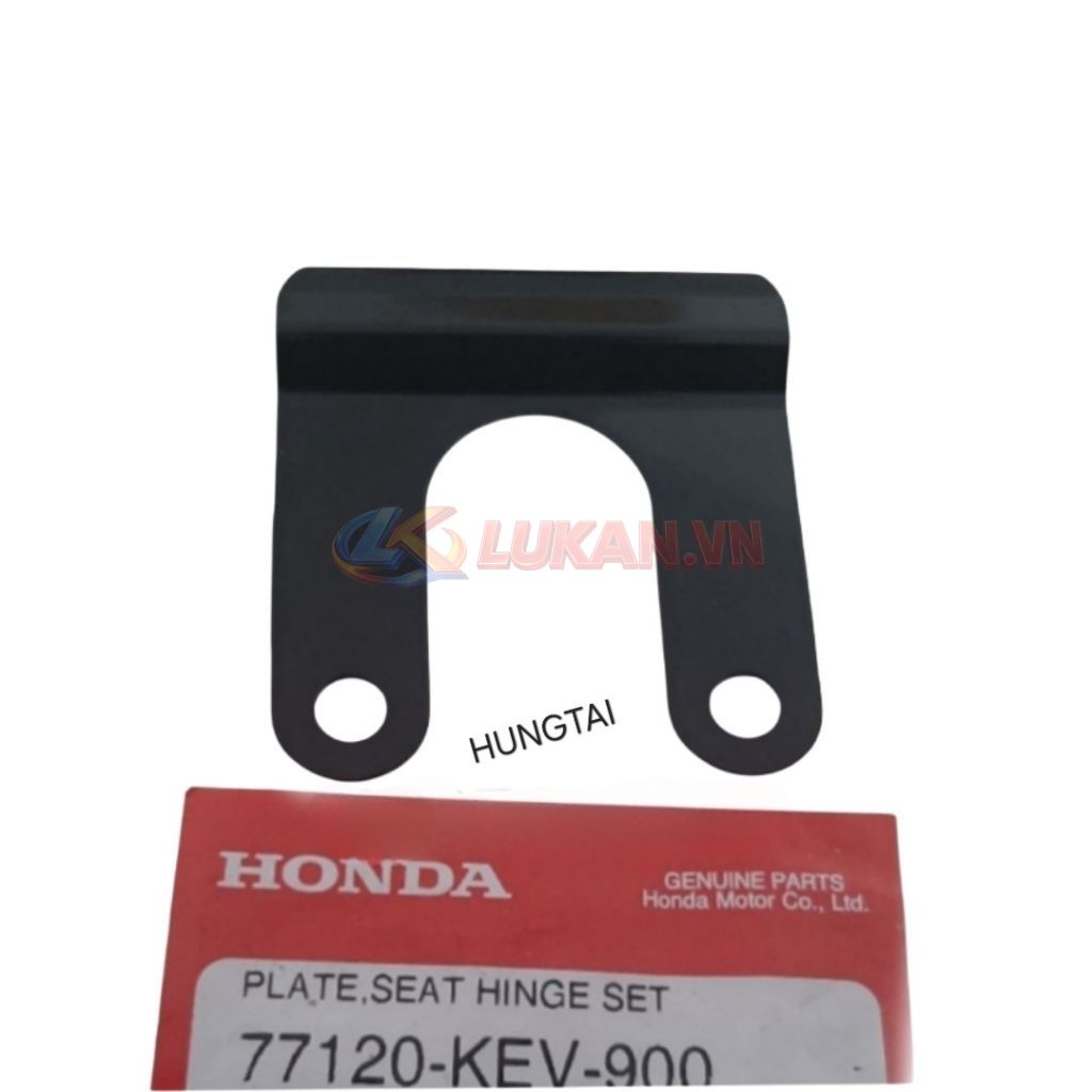 Tấm đệm chữ U bản lề yên ngồi WAVE Thái, ALPHA, ZX, FUTURE... zin 77120-KEV-900 - Ảnh 2