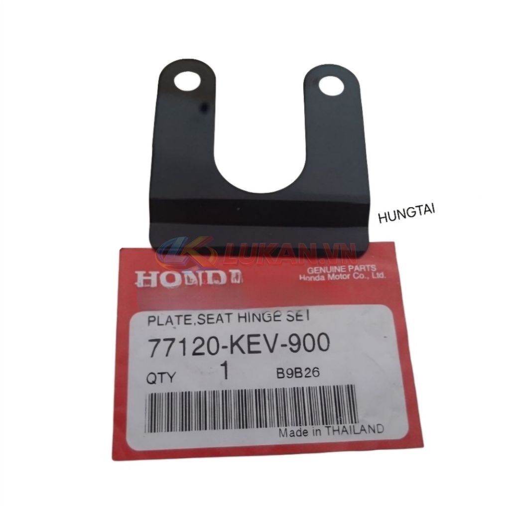Tấm đệm chữ U bản lề yên ngồi WAVE Thái, ALPHA, ZX, FUTURE... zin 77120-KEV-900 - Ảnh 4