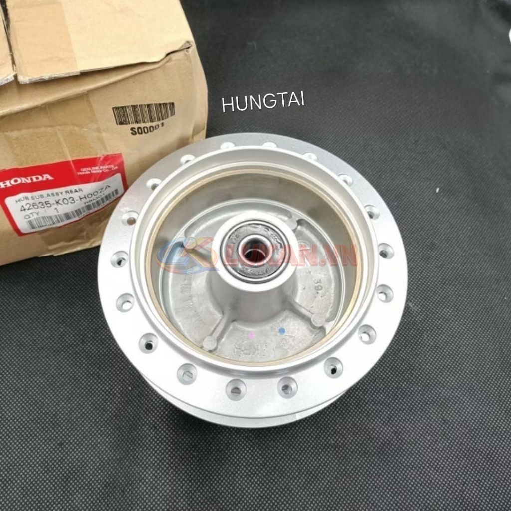 Đùm, moay ơ bánh sau xe WAVE Thái zin chính hãng 42635-K03-H00ZA - Ảnh 2