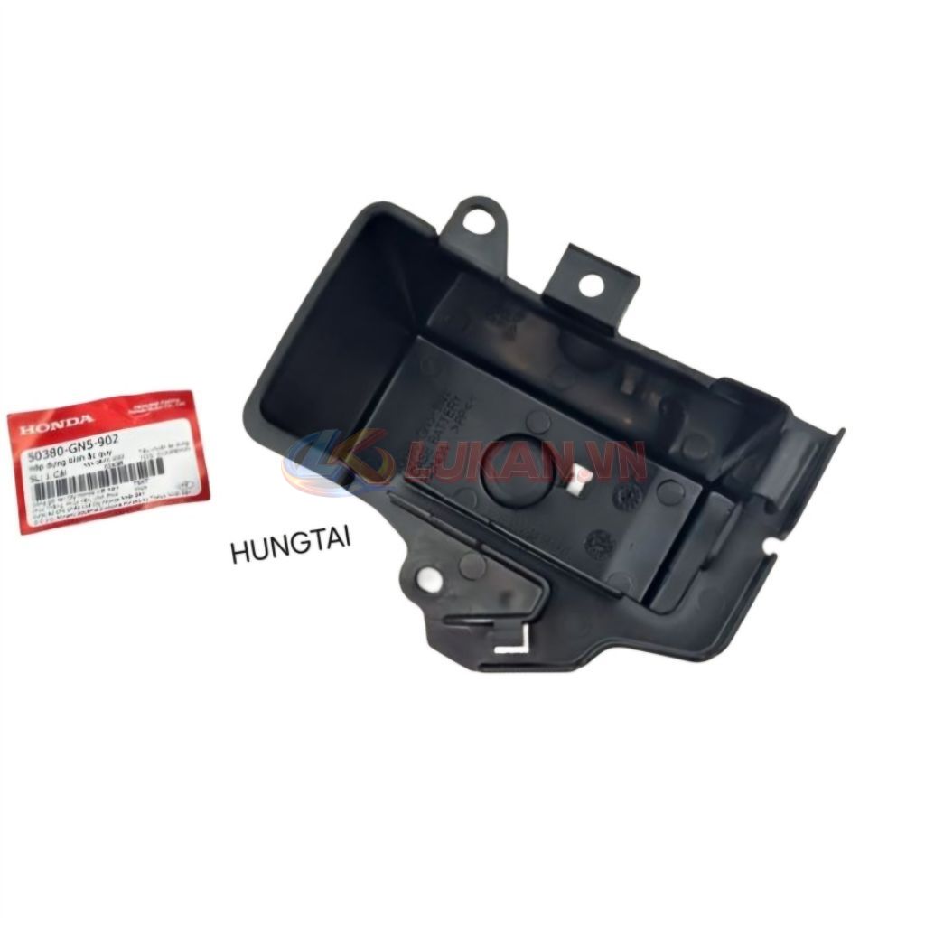 Hộp, nhựa đựng bình ắc quy xe DREAM zin chính hãng 50380-GN5-902 - Ảnh 3