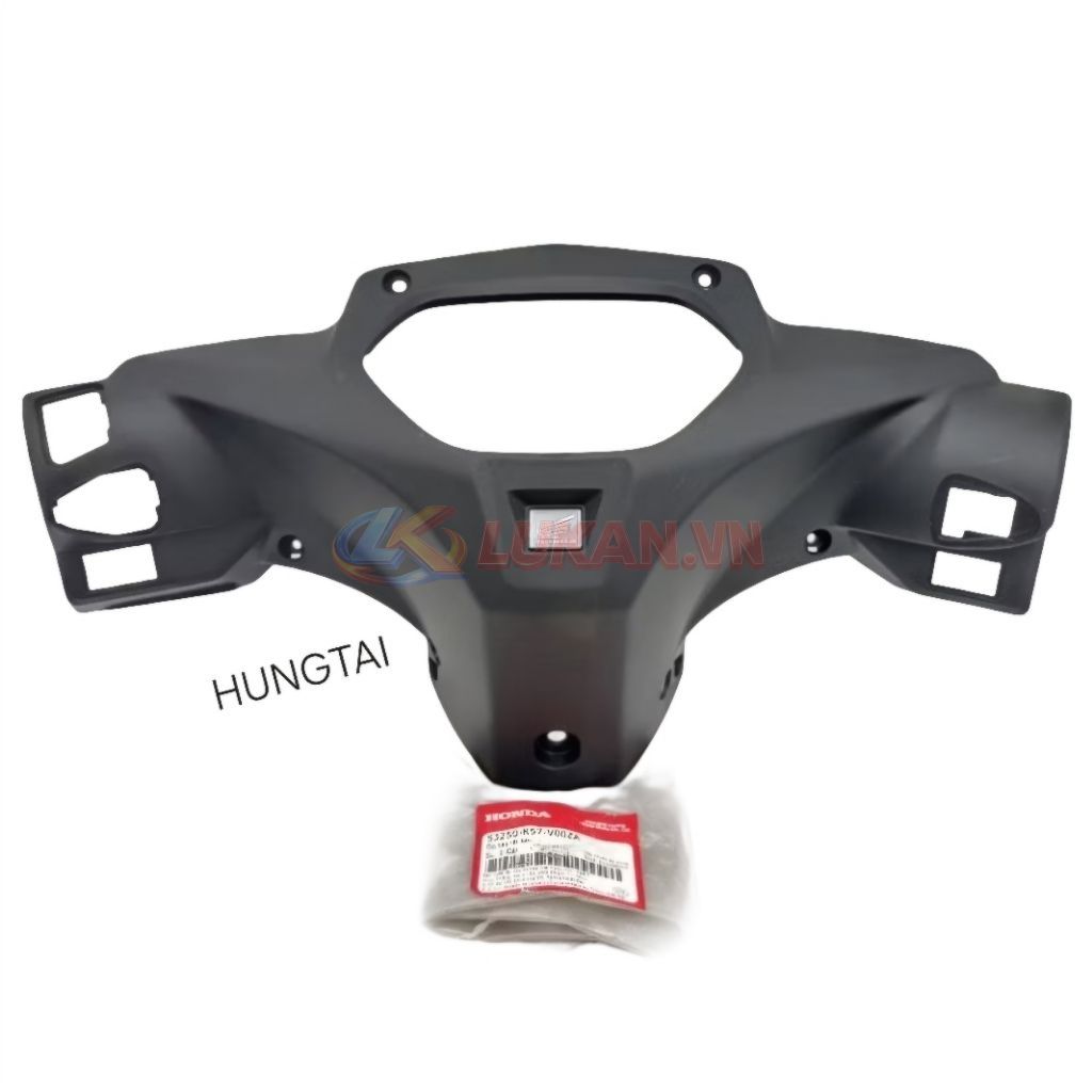 Ốp nhựa đầu đèn, bợ cổ gáy WAVE BLADE 110 bàn thờ zin Honda 53250-K57-V00ZA - Ảnh 3