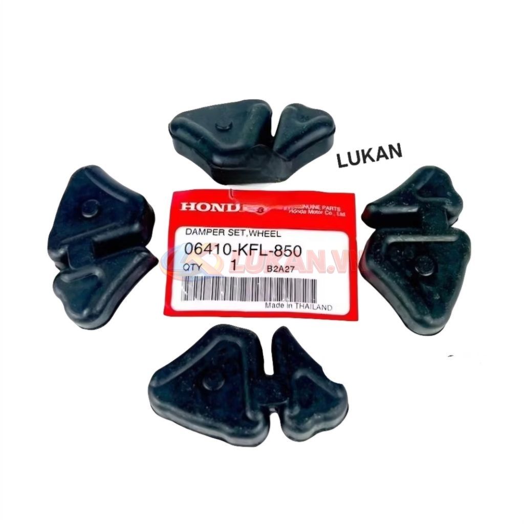Bộ cao su đùm, cùi dĩa nhông tải WAVE Thái, FUTURE 1... zin 06410-KFL-850 - Ảnh 4