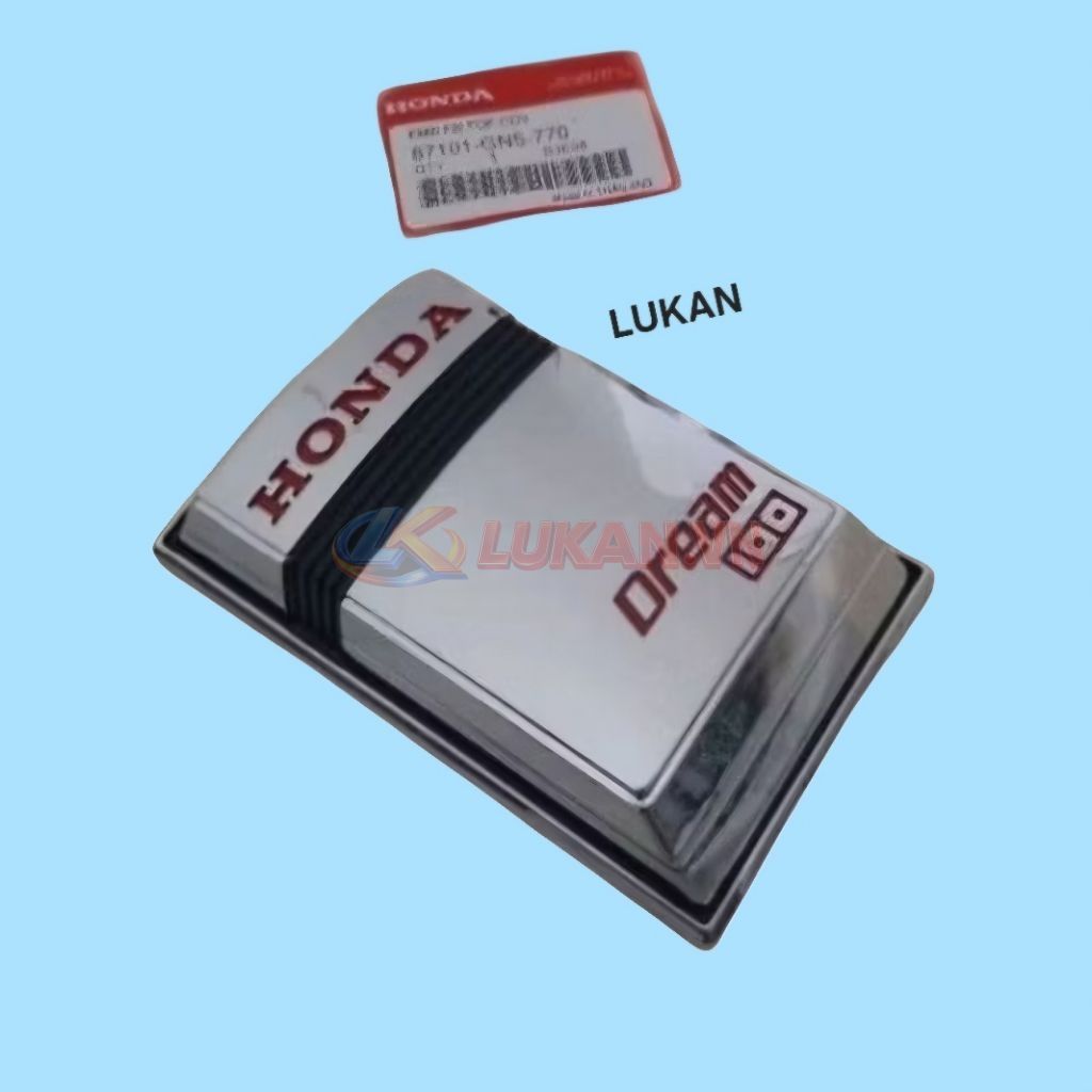 Mặt nạ con xi trước xe DREAM Thái chữ đỏ zin chính hãng 87101-GN5-770