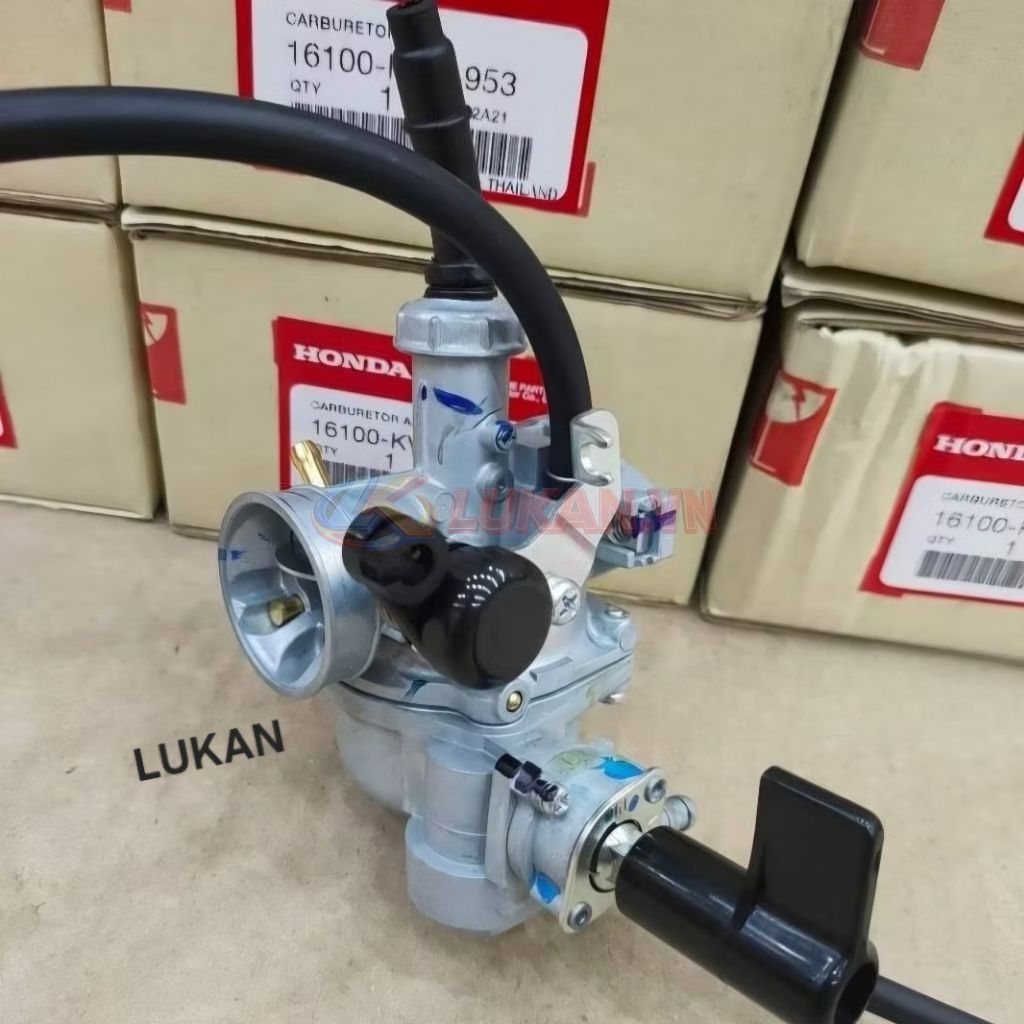 Bình xăng con, chế hòa khí xe WAVE Thái S100 zin Honda 16100-KVR-953 - Ảnh 7