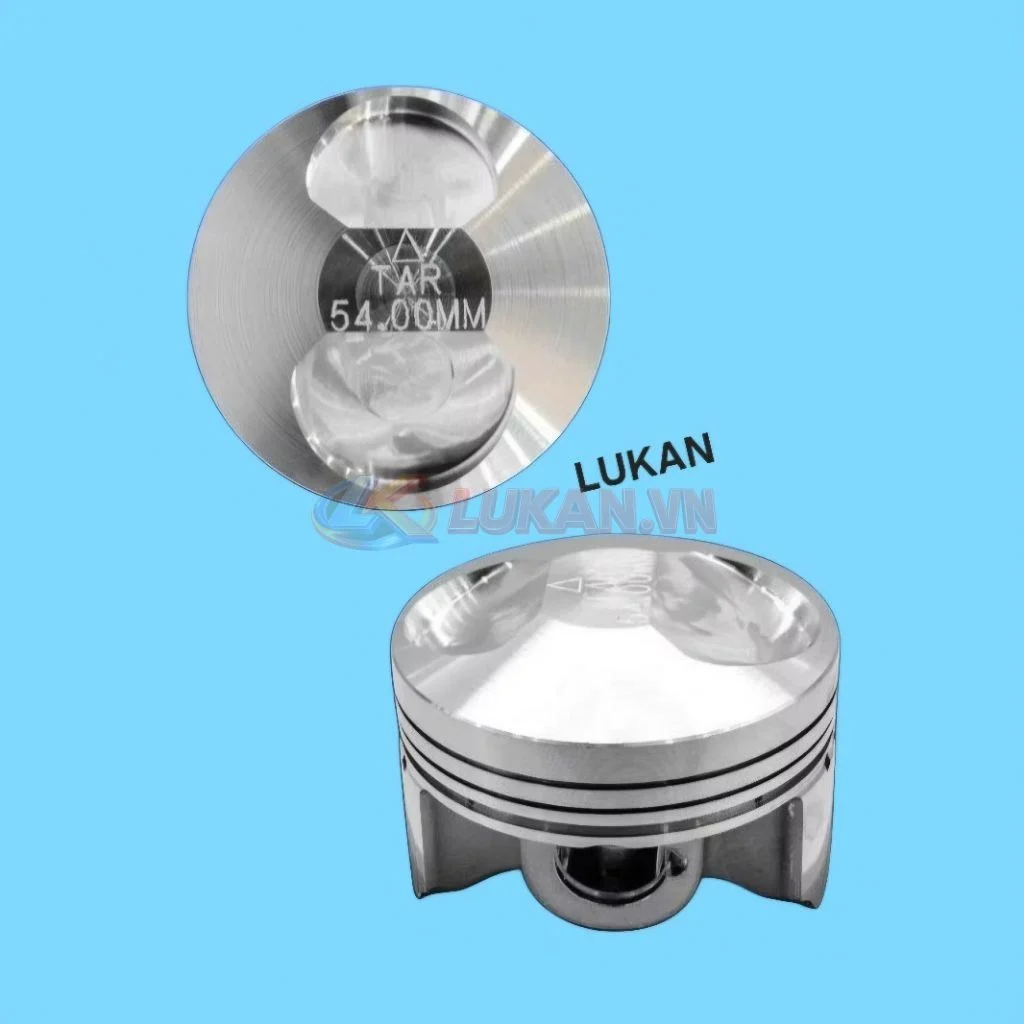 Trái piston 54mm xe DREAM, WAVE, CUB... lồi móc sẵn - Ảnh 2