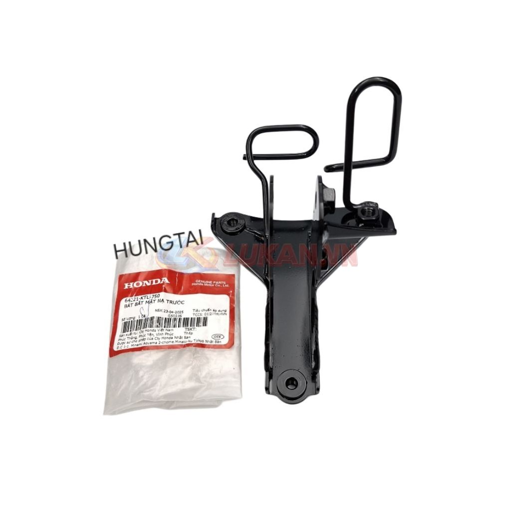Khung pass bắt mặt nạ trước WAVE A, RS, S100... zin Honda 64221-KTL-750 - Ảnh 2