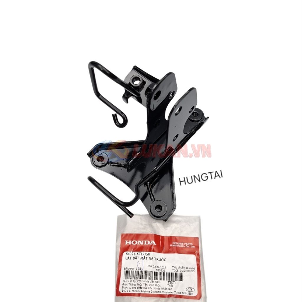 Khung pass bắt mặt nạ trước WAVE A, RS, S100... zin Honda 64221-KTL-750 - Ảnh 5