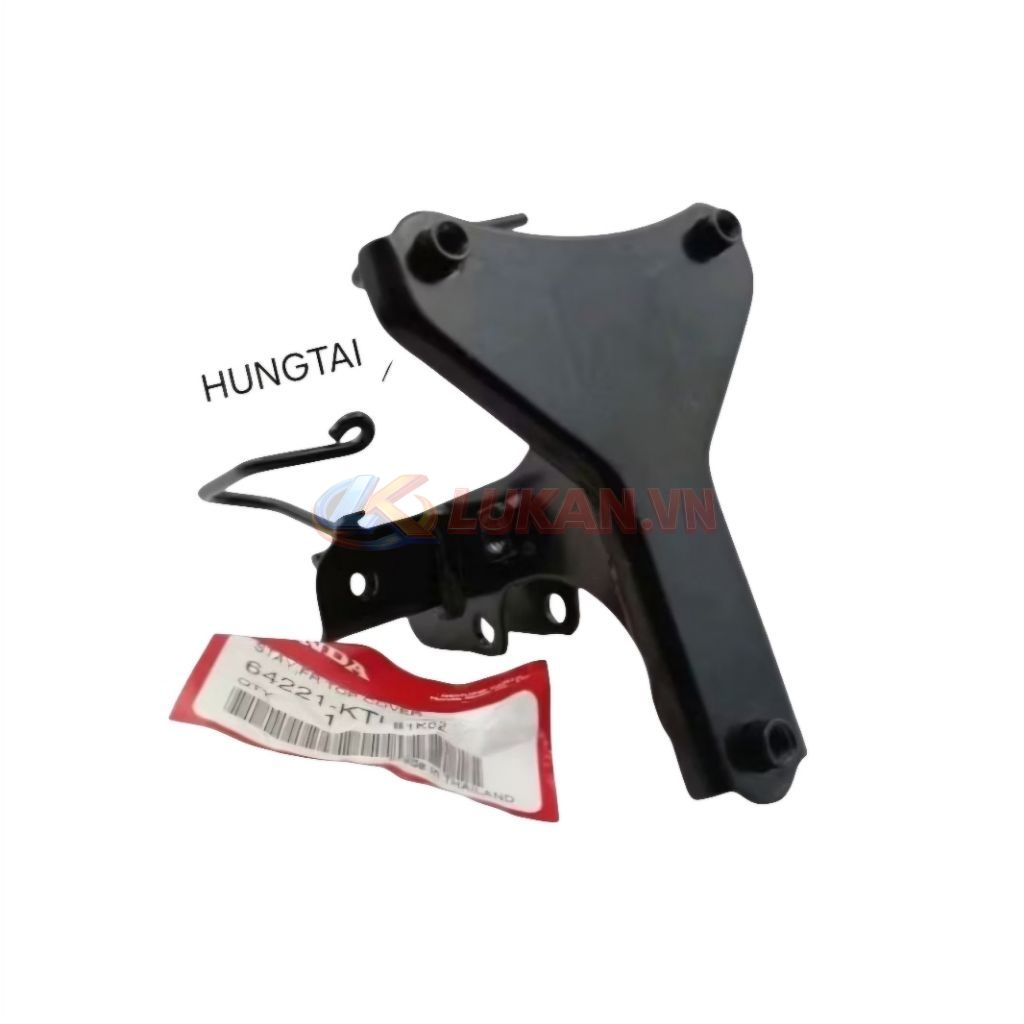 Khung pass bắt mặt nạ trước WAVE A, RS, S100... zin Honda 64221-KTL-750