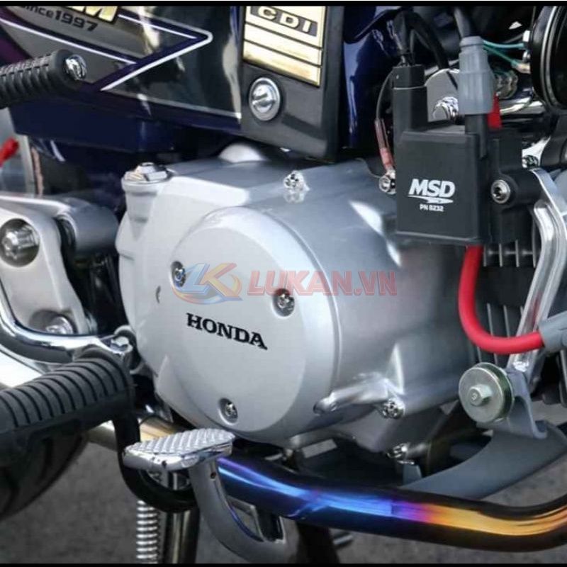 Nắp ốp nhựa lốc nồi côn Super DREAM, WAVE... chữ đen zin 11370-KFV-670 - Ảnh 3