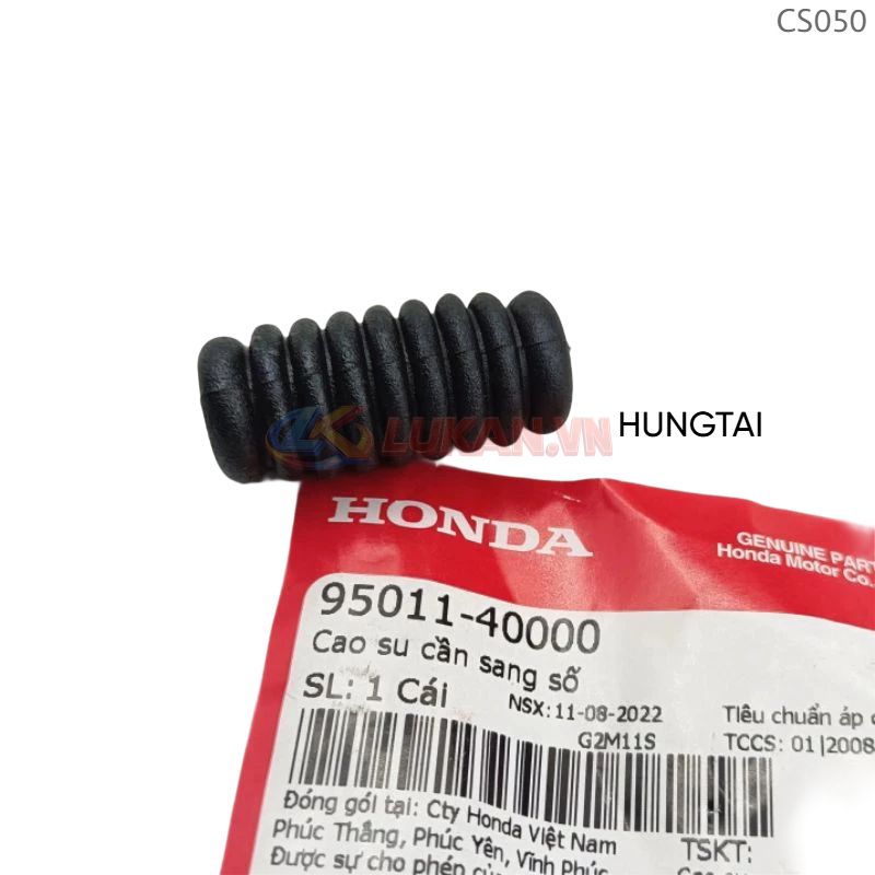 Cao su bọc cần sang số DREAM, WAVE, FUTURE, CUB... zin Honda 95011-40000