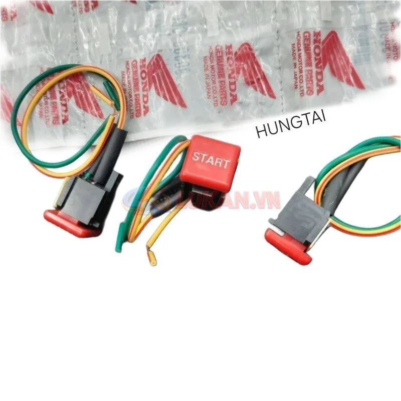 Nút công tắc đề khởi động xe DREAM Thái có chữ START zin - Ảnh 4