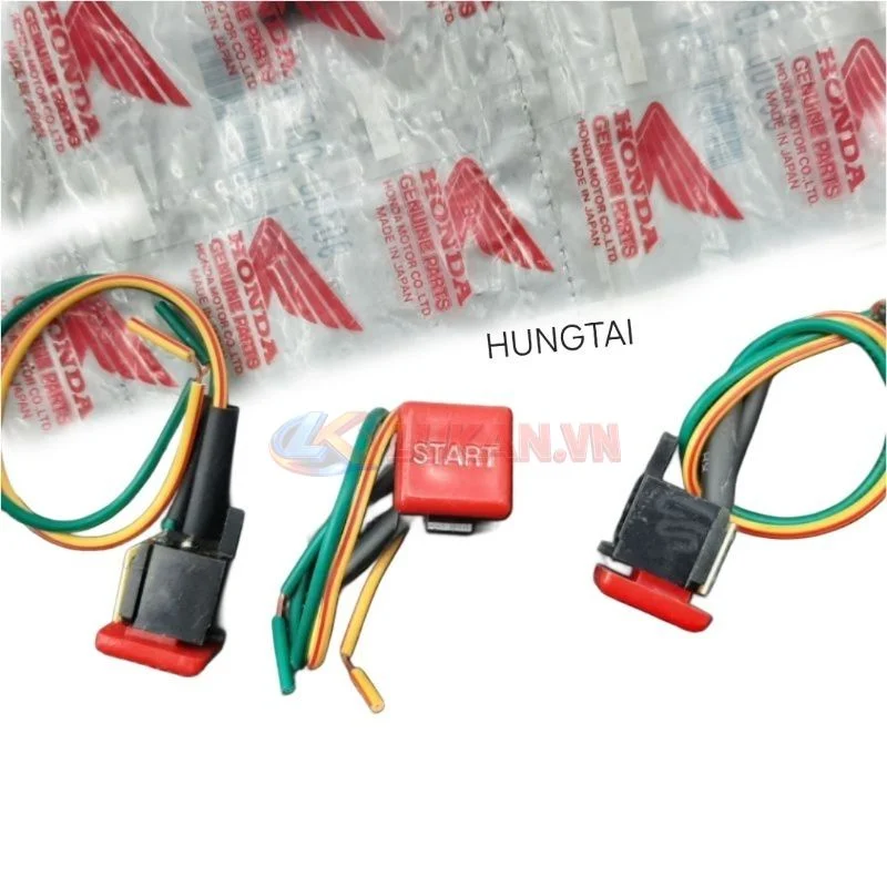Nút công tắc đề khởi động xe DREAM Thái có chữ START zin - Ảnh 2