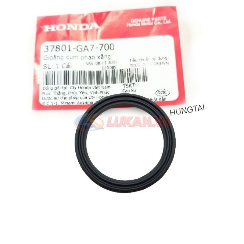 Gioăng, ron đệm phao báo thùng xăng DREAM, WAVE, FUTURE... zin 37801-GA7-700