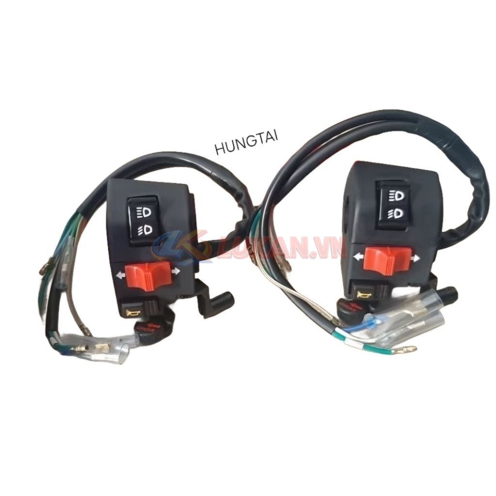 Cùm nút công tắc trái xe Super DREAM đời đầu zin Thái 35020-GBG-B20 - Ảnh 3
