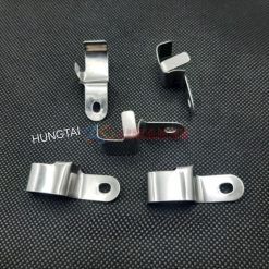Khung inox bảo vệ nút công tắc kèn, còi xe DREAM...