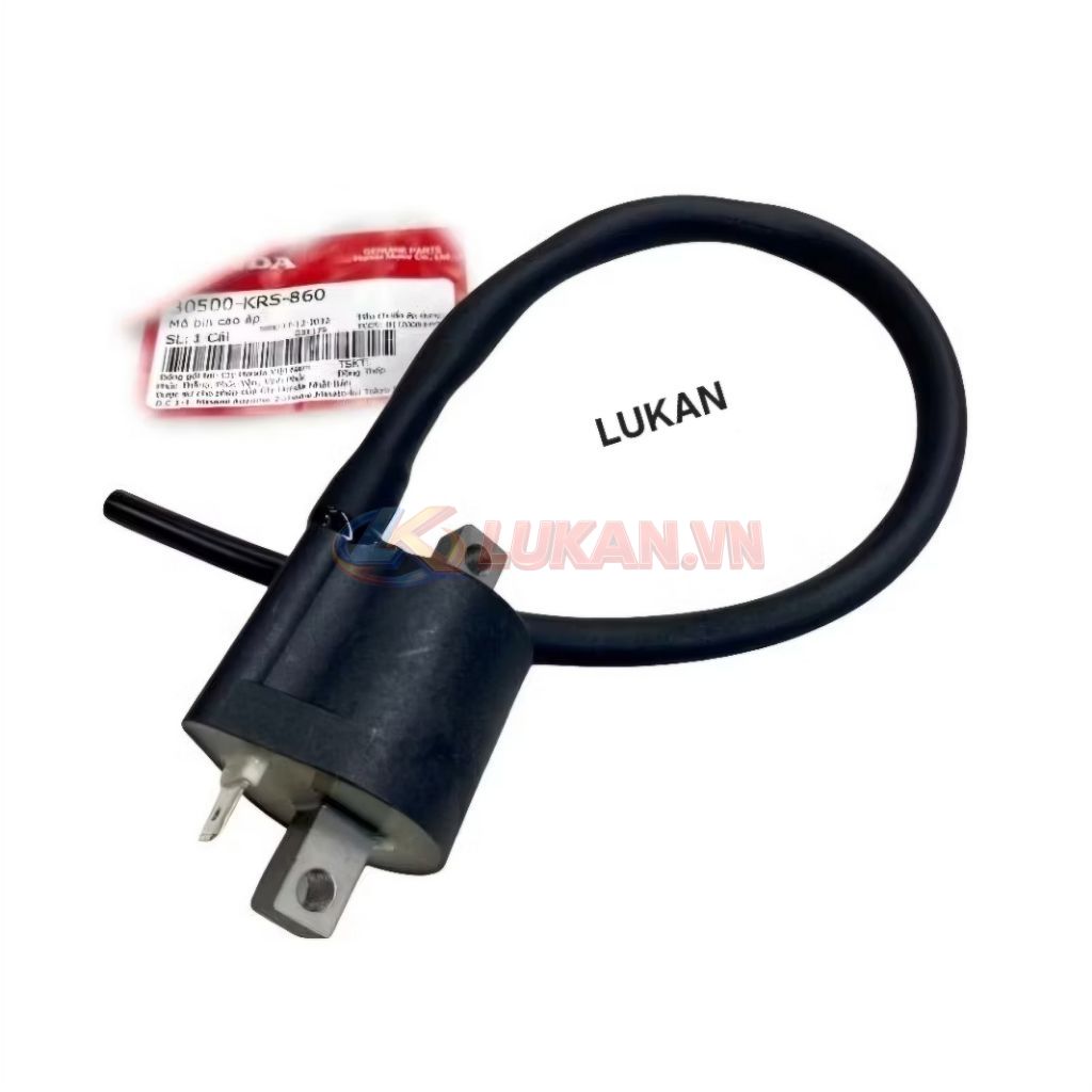 Cục mopin sườn đánh lửa điện WAVE ALPHA, ZX... 2001-2006 zin 30500-KRS-860 - Ảnh 2