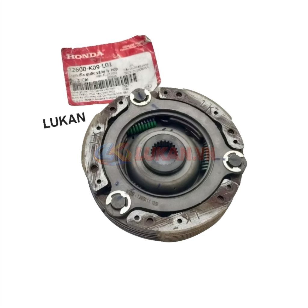 Cụm bố chuông nồi, côn 3 càng WAVE S110, RSX, BLADE, A110.... zin Honda 22600-K09-L01 - Ảnh 4