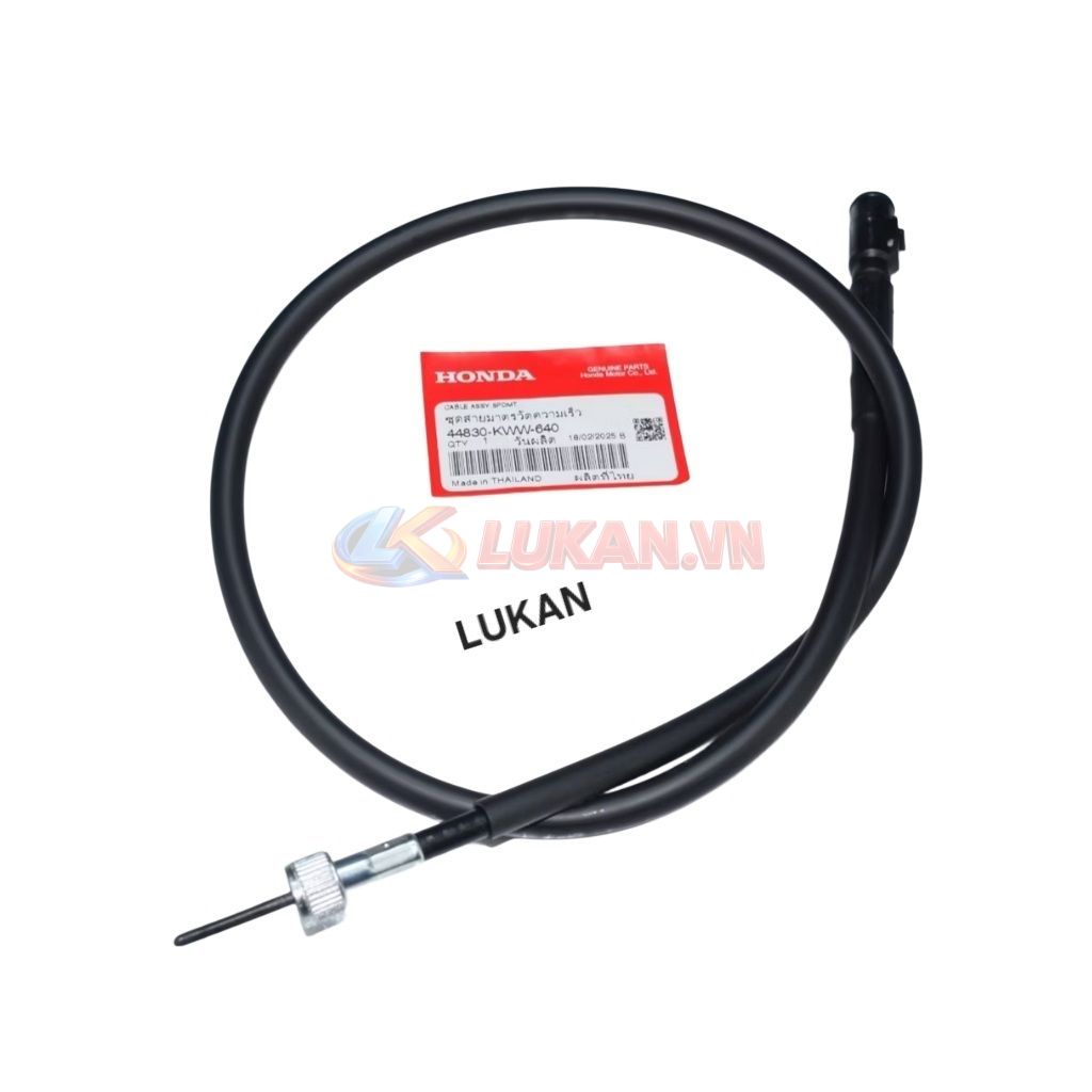Dây công tơ mét, đồng hồ WAVE S110, RSX, FUTURE MẬP, LED... zin Honda 44830-KWW-640 - Ảnh 6