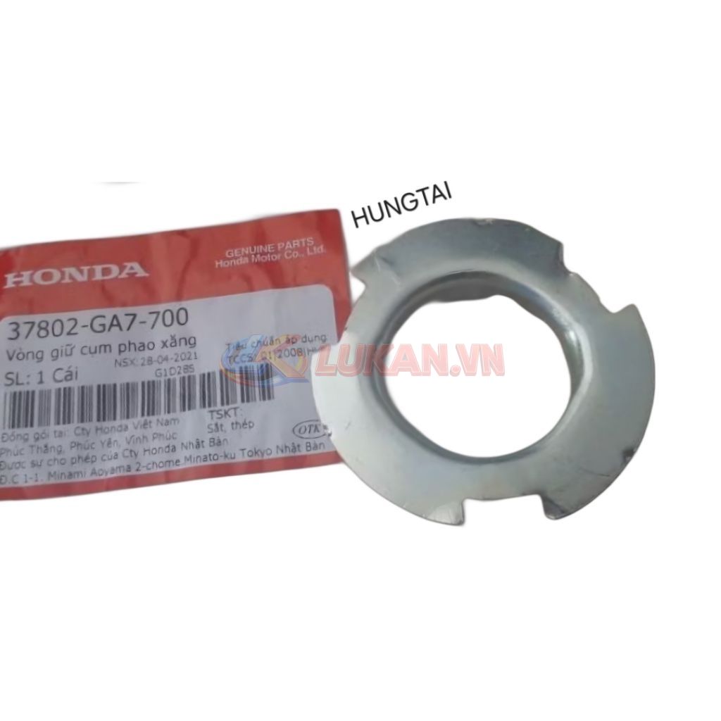 Vòng khóa giữ phao xăng xe DREAM, WAVE, FUTURE.... zin 37802-GA7-700 - Ảnh 2