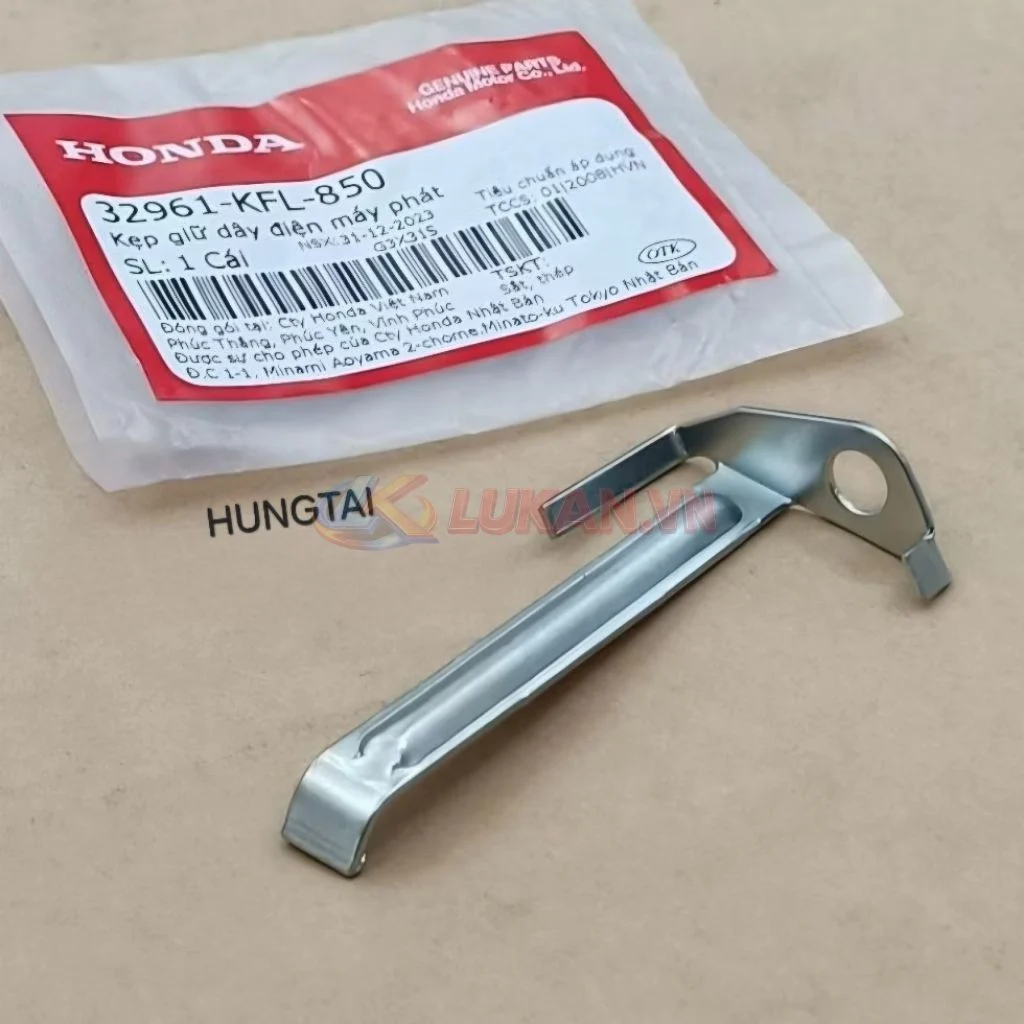 Pass Kẹp giữ dây điện cuộn lửa xe DREAM, WAVE ,FUTURE... zin 32961-KFL-850 - Ảnh 2