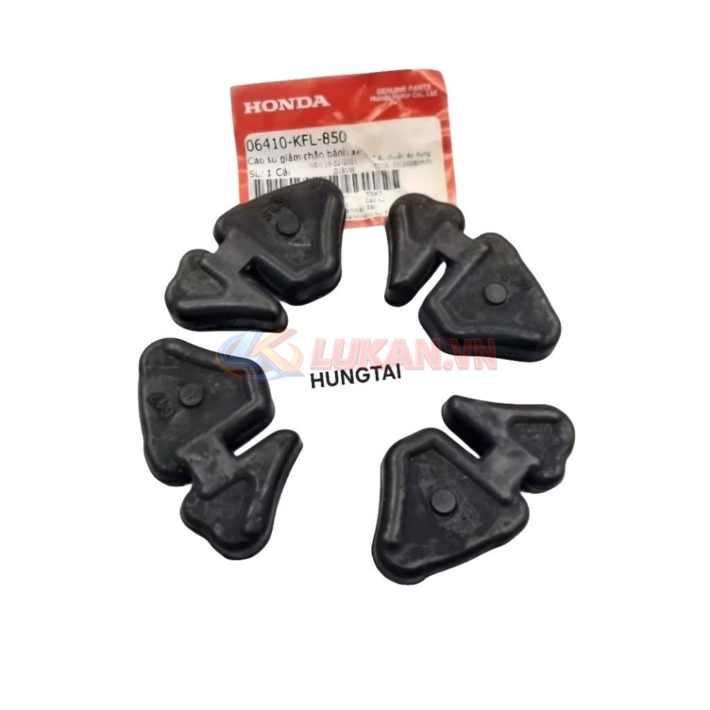 Bộ 4 cao su đùm, nhông tải cùi dĩa WAVE A, RS ,S100, RSX, FUTURE.... zin 06410-KFL-850 - Ảnh 4