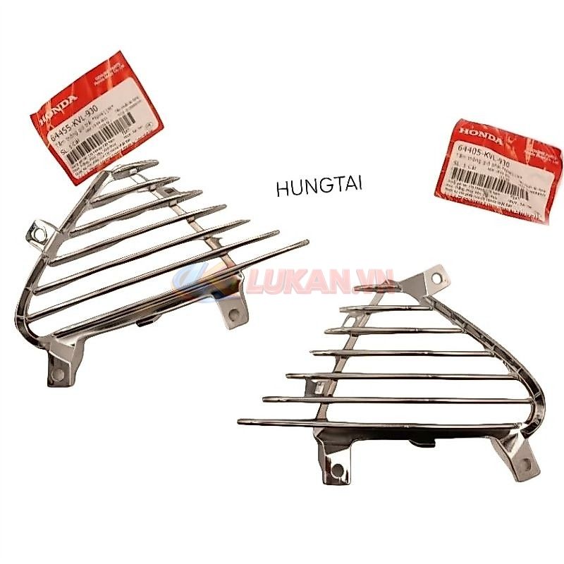 2 Tấm, cánh thông gió bửng yếm xi trắng FUTURE NEO 125 zin Honda 64455-KVL-930, 64405-KVL-930 - Ảnh 4