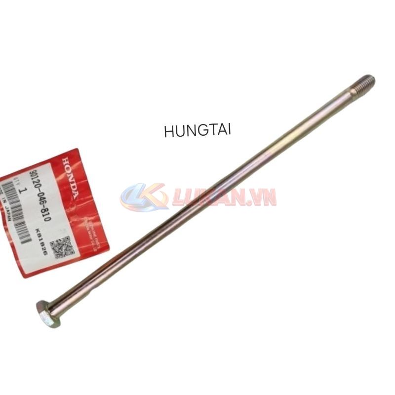 Trục cốt càng gắp, gấp bánh sau xe DREAM Thái zin Honda 80120-046-810, 90120-046-810 - Ảnh 2