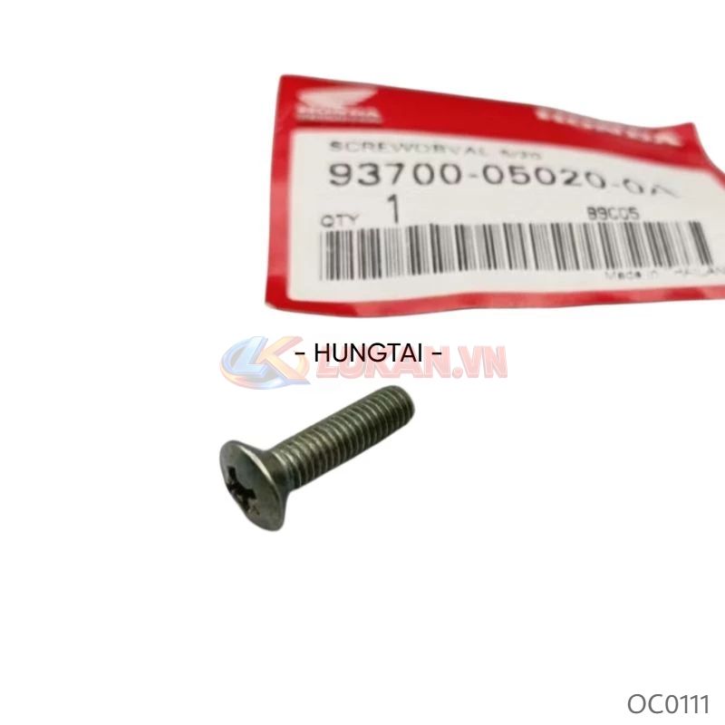 Ốc, vít bắt dây công tơ mét WAVE Thái, ZX, FUTURE 1.... zin 5x20 93700-05020-0A - Ảnh 4