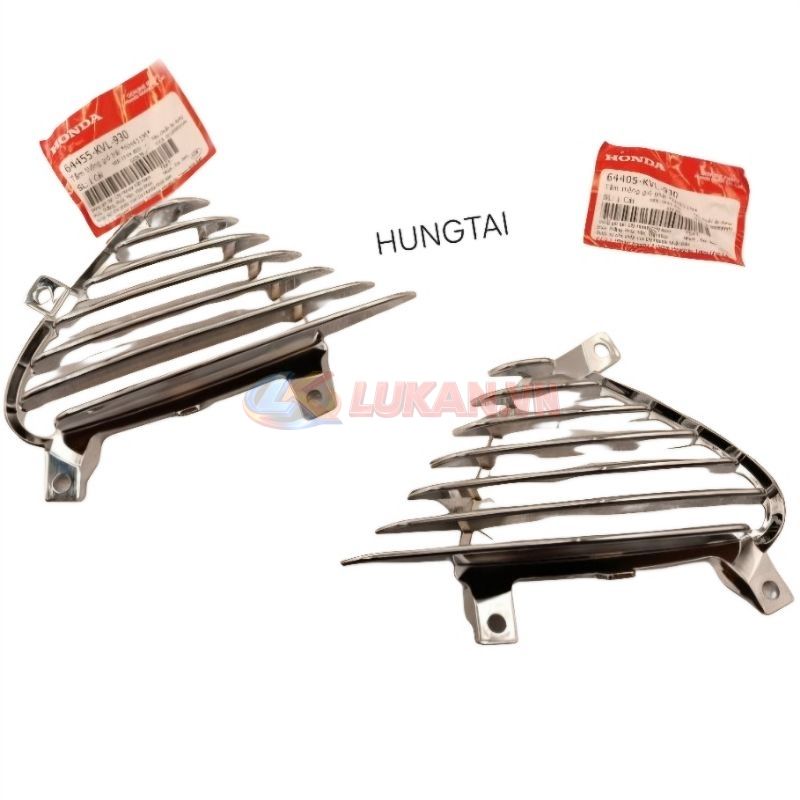 2 Tấm, cánh thông gió bửng yếm xi trắng FUTURE NEO 125 zin Honda 64455-KVL-930, 64405-KVL-930 - Ảnh 3