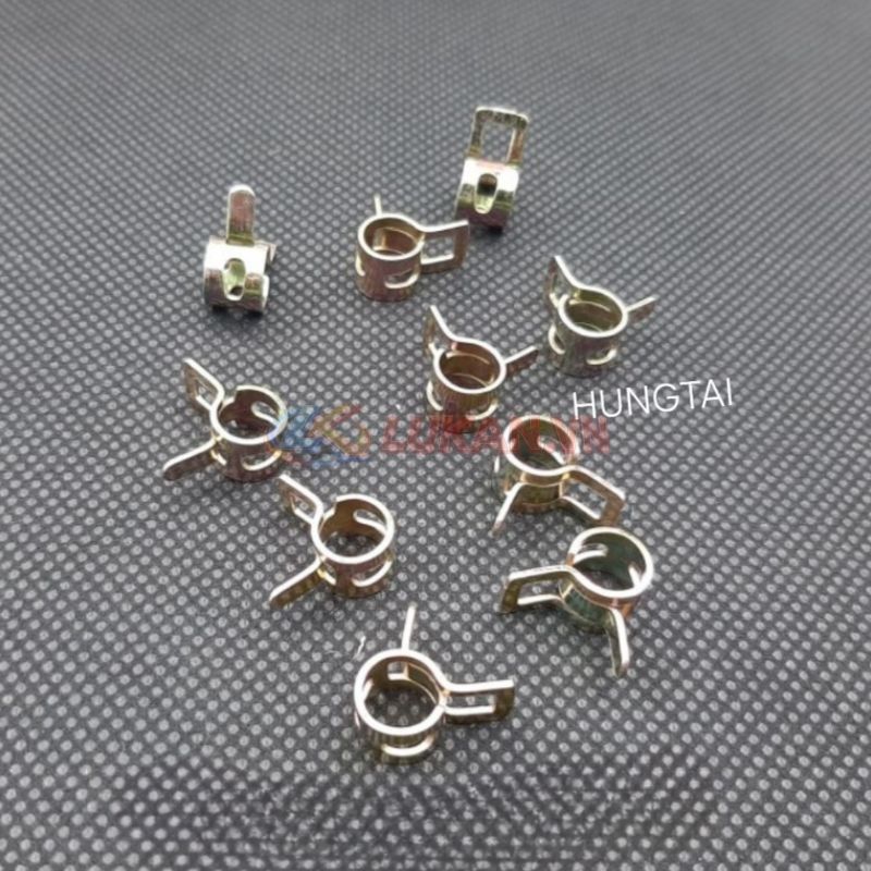 2 kẹp ống thông hơi, pô e lọc gió xe DREAM, WAVE, FUTURE ... 6mm - Ảnh 3