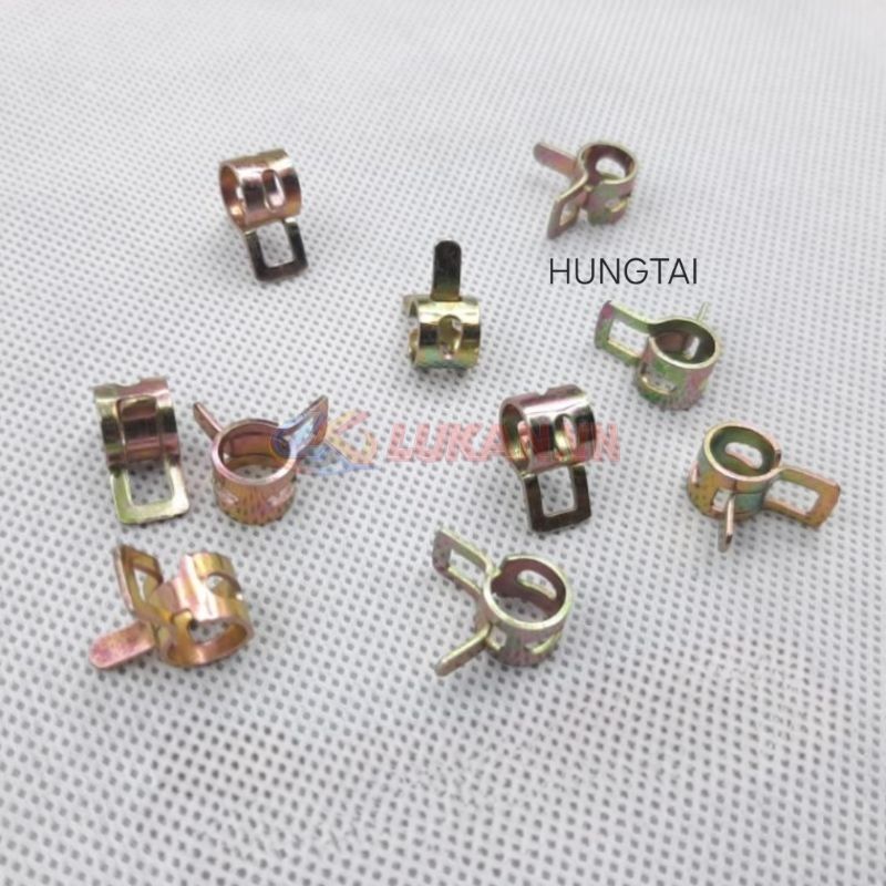 2 kẹp ống thông hơi, pô e lọc gió xe DREAM, WAVE, FUTURE ... 6mm