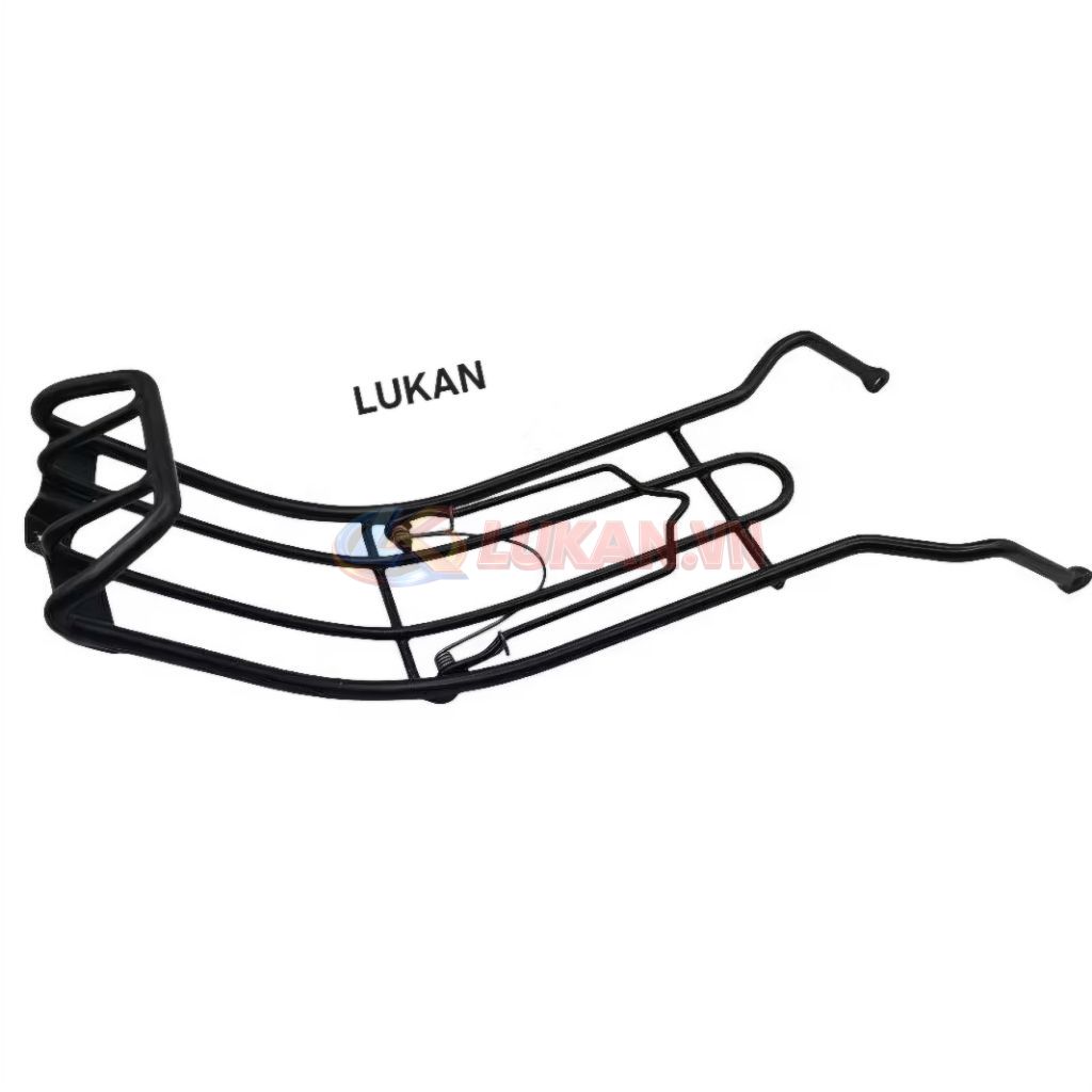 Baga giữa màu đen xe WAVE Thái, ALPHA, ZX bọc nhựa mẫu xưa - Ảnh 2