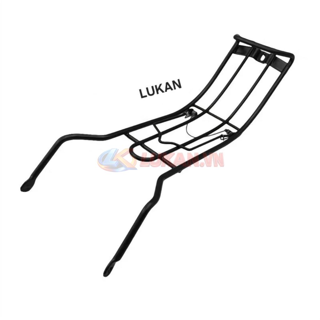Baga giữa màu đen xe WAVE Thái, ALPHA, ZX bọc nhựa mẫu xưa - Ảnh 3