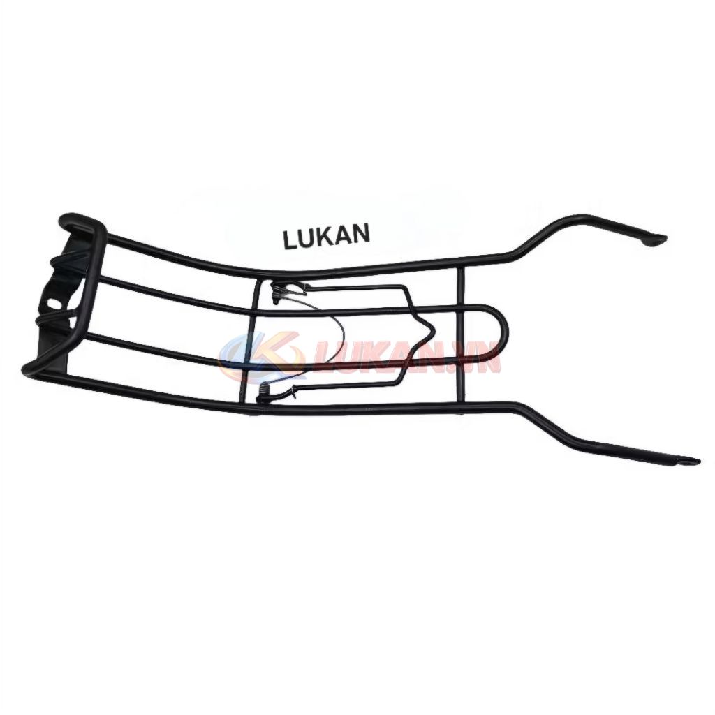 Baga giữa màu đen xe WAVE Thái, ALPHA, ZX bọc nhựa mẫu xưa - Ảnh 4