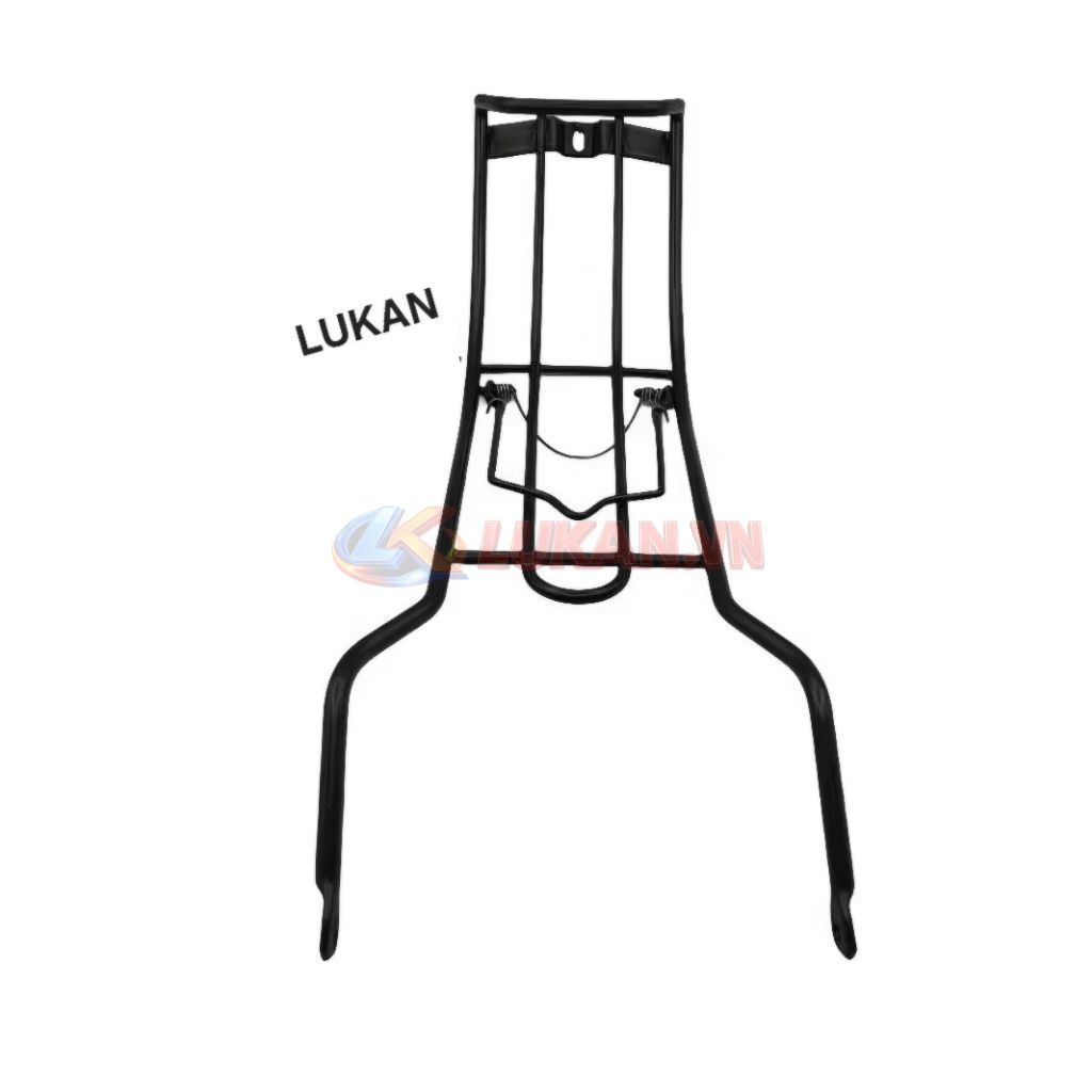Baga giữa màu đen xe WAVE Thái, ALPHA, ZX bọc nhựa mẫu xưa - Ảnh 5
